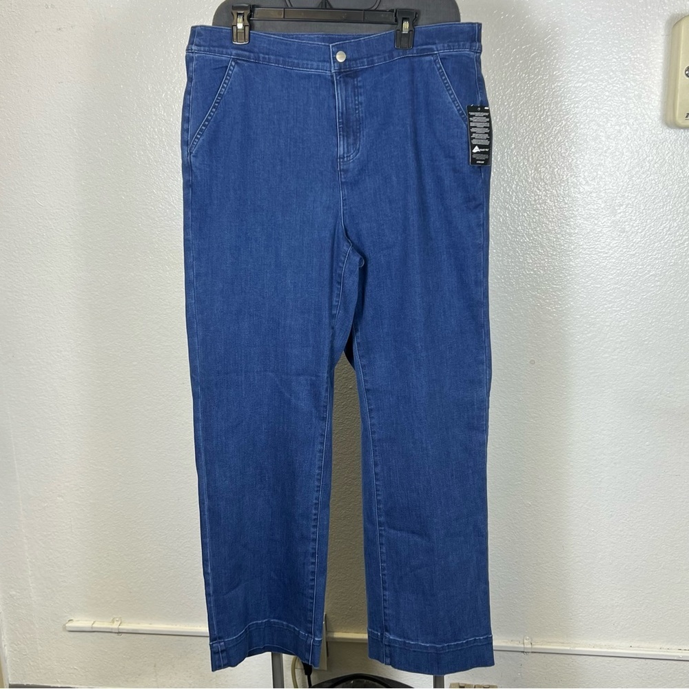 D&Co Signature Women’s Blue Denim Jeans Size 18W